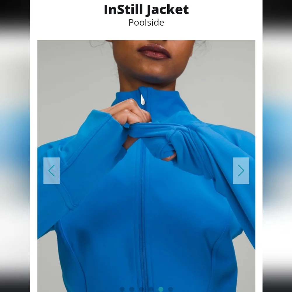 Lululemon Poolside Blue Instill Jacket - Picture 5 of 16